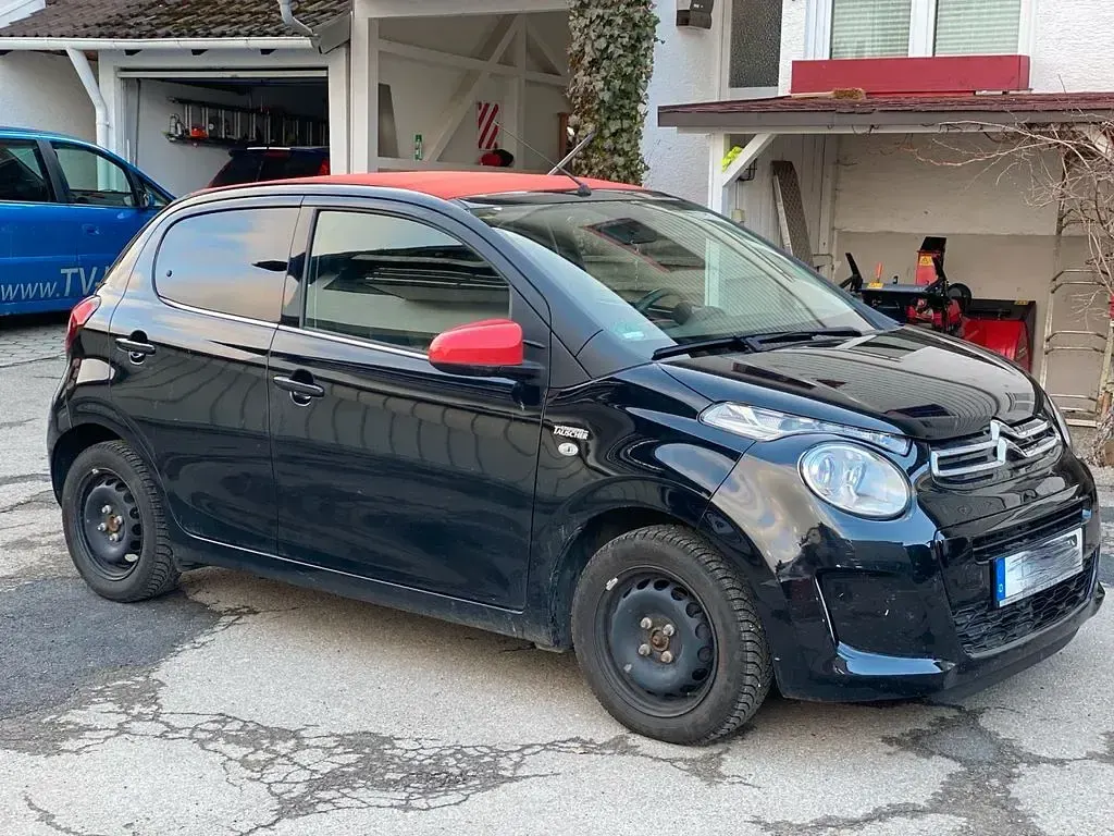 Gebraucht Citroën C1 PureTech 82 PS (60 kW) 2017 Schwarz Kleinwagen