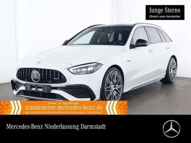 Manufaktur opalithweiß bright Gebraucht 2024 Mercedes C43 AMG AMG Kombi | 55.890 € (Guter Preis) - Bild 1/3
