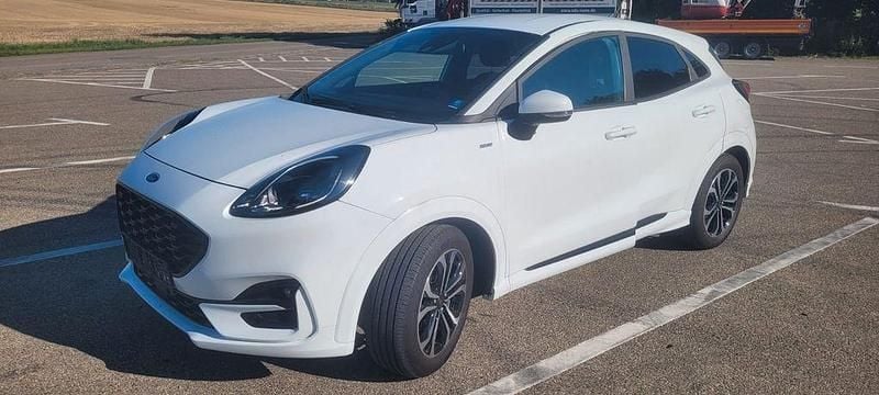 Weiß Gebraucht 2021 Ford Puma ST-Line SUV | 13.900 € (Superpreis) - Bild 1/4