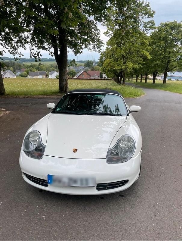Weiß Gebraucht 2000 Porsche 986 Boxster Cabrio | 11.000 € (Fairer Preis) - Bild 1/4