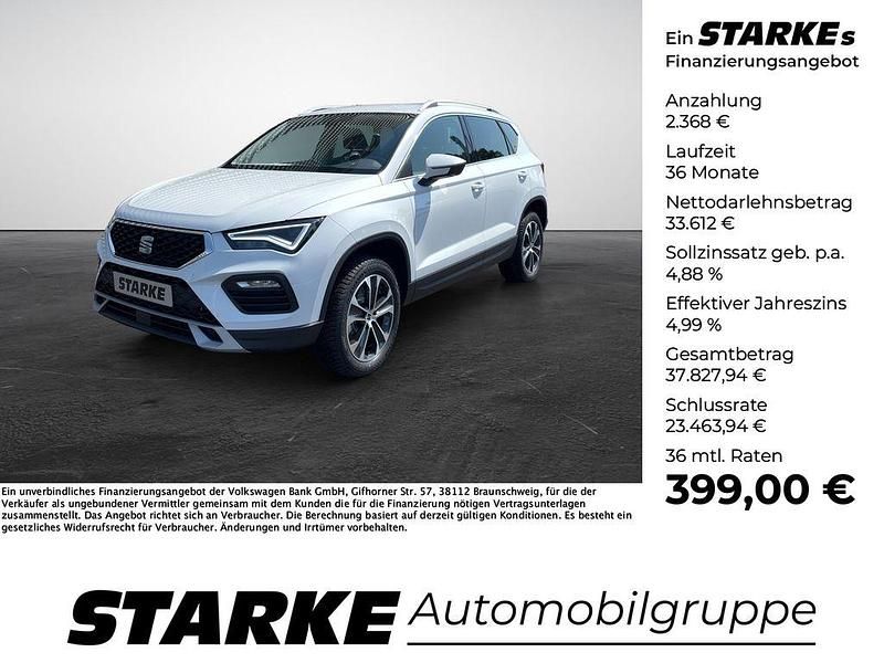 Weiß (nevada weiß metallic) Gebraucht 2024 Seat Ateca Style SUV | 35.980 € (Etwas zu teuer) - Bild 1/4