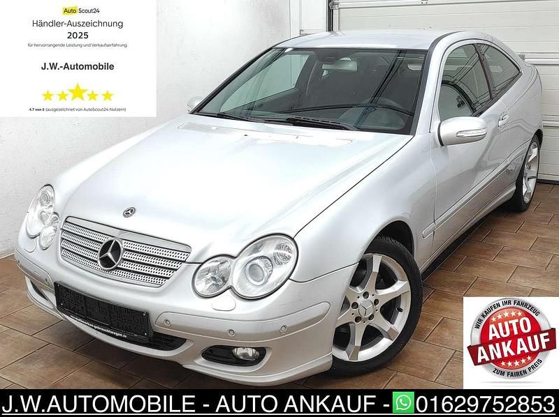 Iridiumsilber Gebraucht 2005 Mercedes C160 Sport Edition Coupé | 3.499 € (Guter Preis) - Bild 1/4
