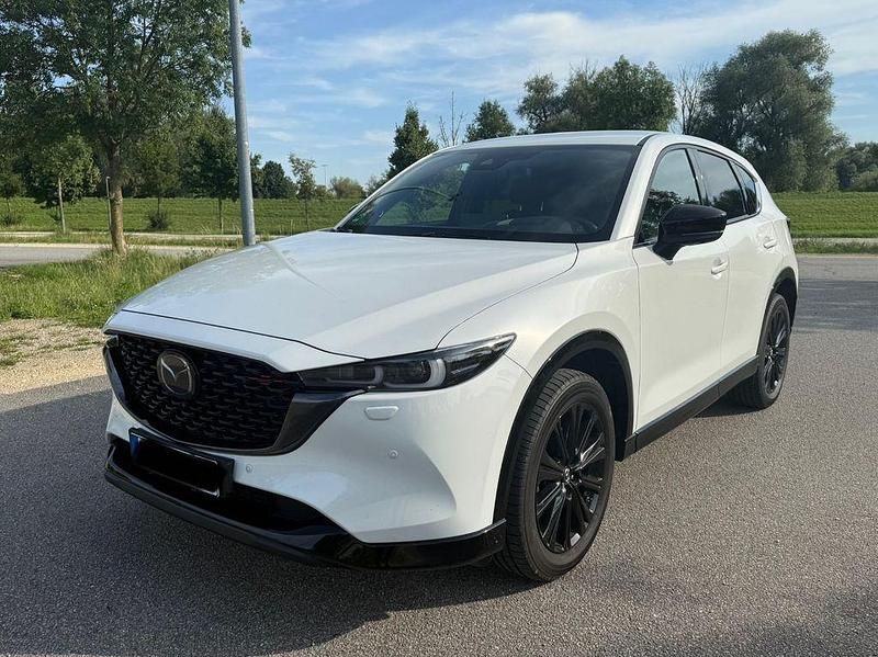 Weiß Gebraucht 2024 Mazda CX-5 Homura-Line SUV | 35.800 € (Guter Preis) - Bild 1/4
