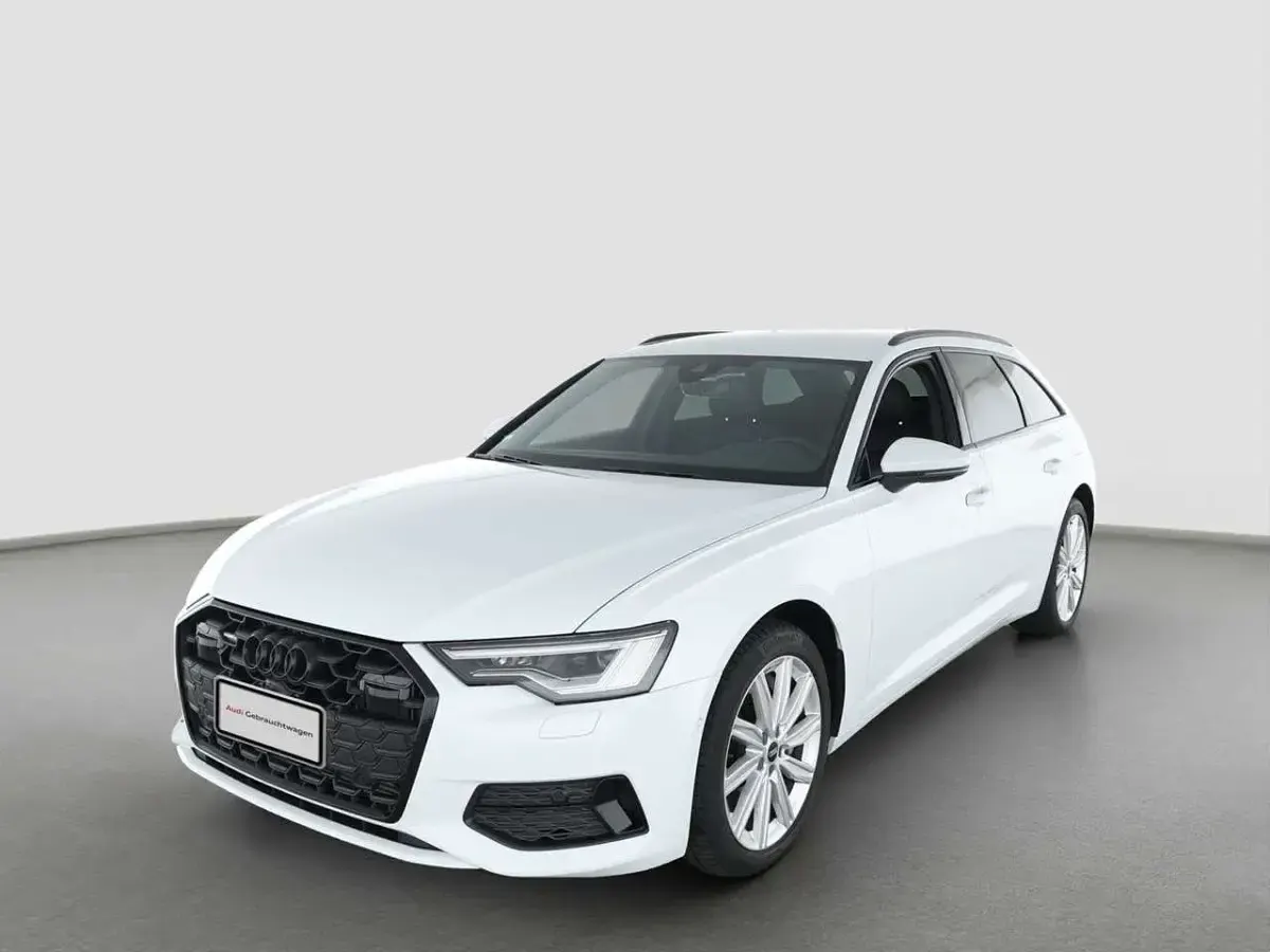 Gebraucht Audi A6 Advanced Plus 265 PS (194 kW) 2025 Gletscherweiß metallic Kombi