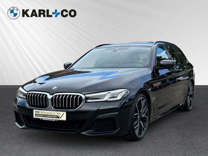 Schwarz Gebraucht 2022 BMW 530 M Sport Kombi | 39.480 € (Etwas zu teuer) - Bild 1/4