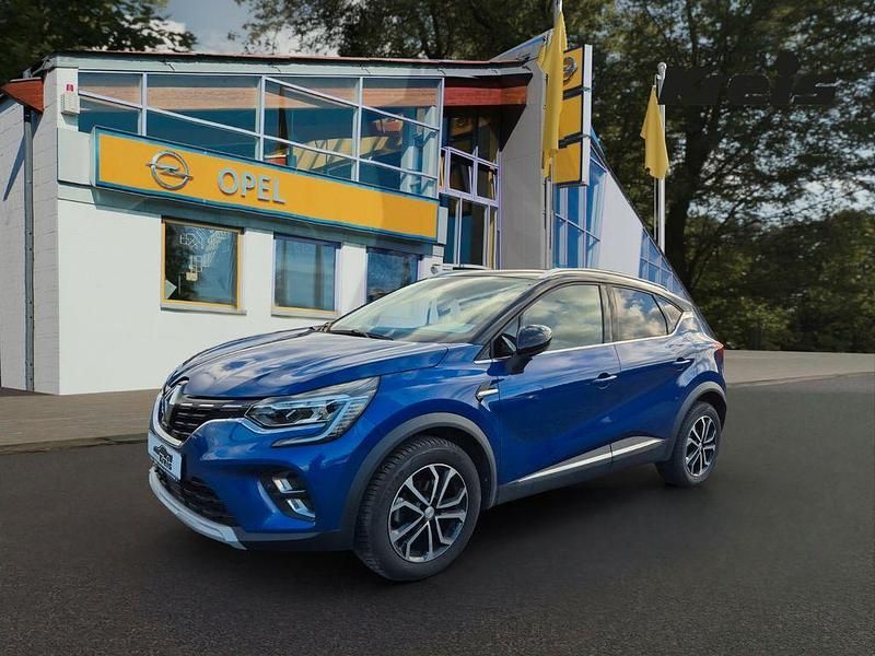 Blau Gebraucht 2020 Renault Captur Intens SUV | 16.590 € (Fairer Preis) - Bild 1/4