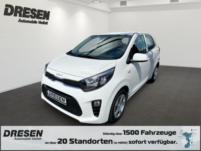 Ud) schneeweiss (weiss Gebraucht 2023 Kia Picanto Edition 7 Kleinwagen | 12.980 € (Fairer Preis) - Bild 1/4
