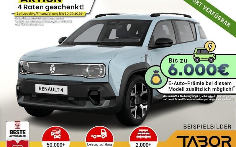 Neu Renault 4 E-Tech Komfort 110 kW (150 PS) 2025 Blau SUV