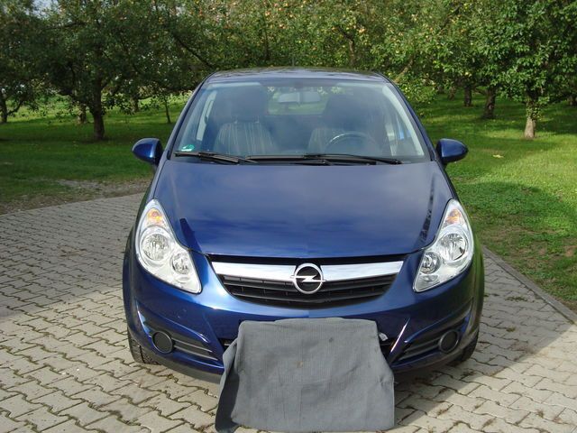 Gebraucht Opel Corsa 109 PS (80 kW) 2009 Blau metallic Kleinwagen