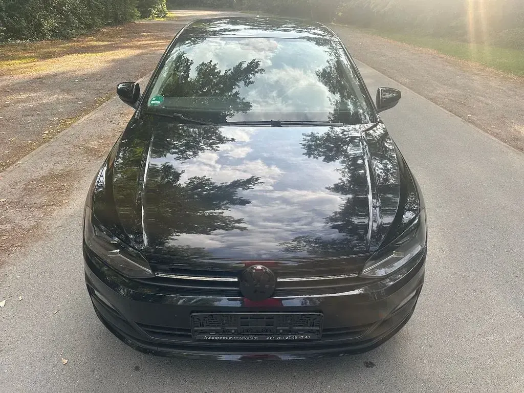 Gebraucht VW Polo Comfortline 95 PS (69 kW) 2020 Schwarz Kleinwagen