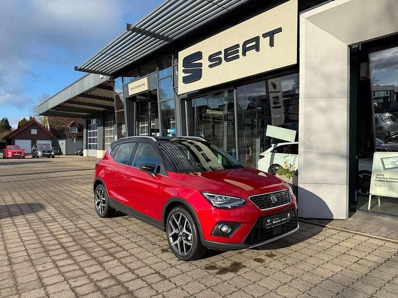 Desire rot/midnight schwarz Gebraucht 2020 Seat Arona XCELLENCE SUV | 16.990 € (Fairer Preis) - Bild 1/4