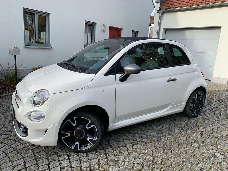 Weiß Gebraucht 2019 Fiat 500C Rockstar Cabrio | 11.700 € (Fairer Preis) - Bild 1/4