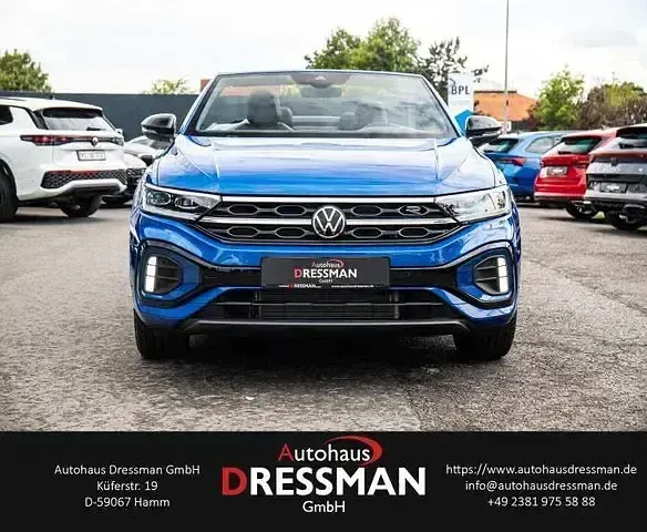 Gebraucht VW T-Roc Cabriolet Beats 150 PS (110 kW) 2022 Blau Cabrio