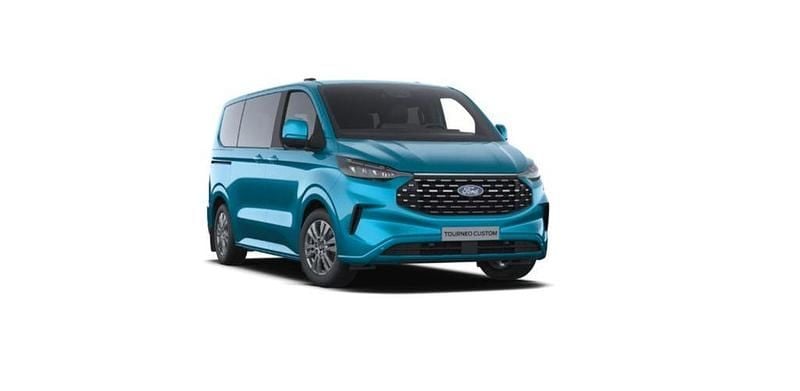 Blau Neu 2025 Ford Tourneo Custom Titanium Van / Kleinbus | 55.000 € (Superpreis) - Bild 1/4