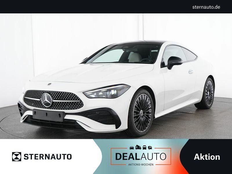 Unilack polarweiß Gebraucht 2024 Mercedes CLE220 AMG line Coupé | 55.880 € (Fairer Preis) - Bild 1/4