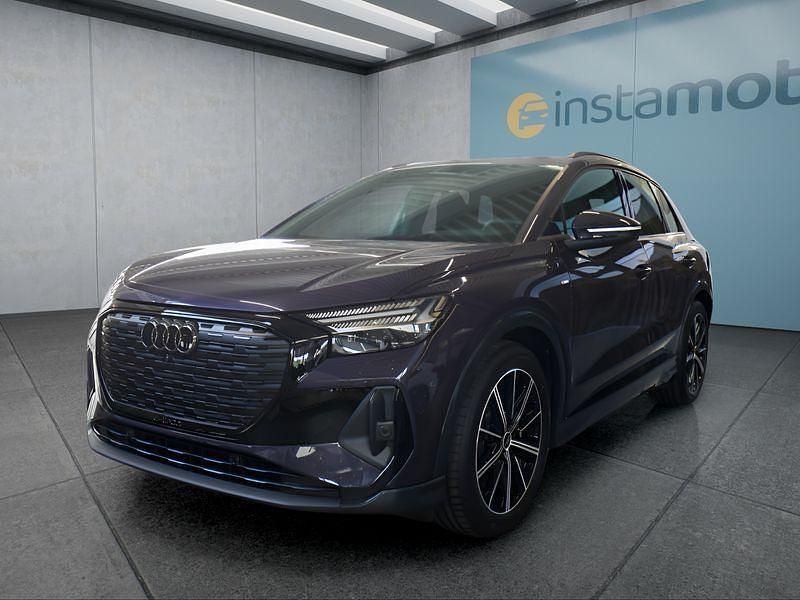 Violett Neu 2025 Audi Q4 e-tron SUV | 65.549 € (Teuer) - Bild 1/4