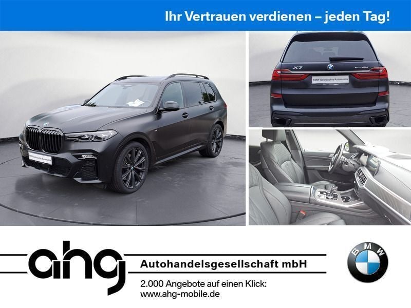 Schwarz Gebraucht 2022 BMW X7 M Sport SUV | 73.860 € (Fairer Preis) - Bild 1/4