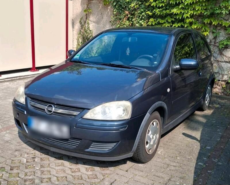 Blau Gebraucht 2004 Opel Corsa Kleinwagen | 444 € (Superpreis) - Bild 1/4