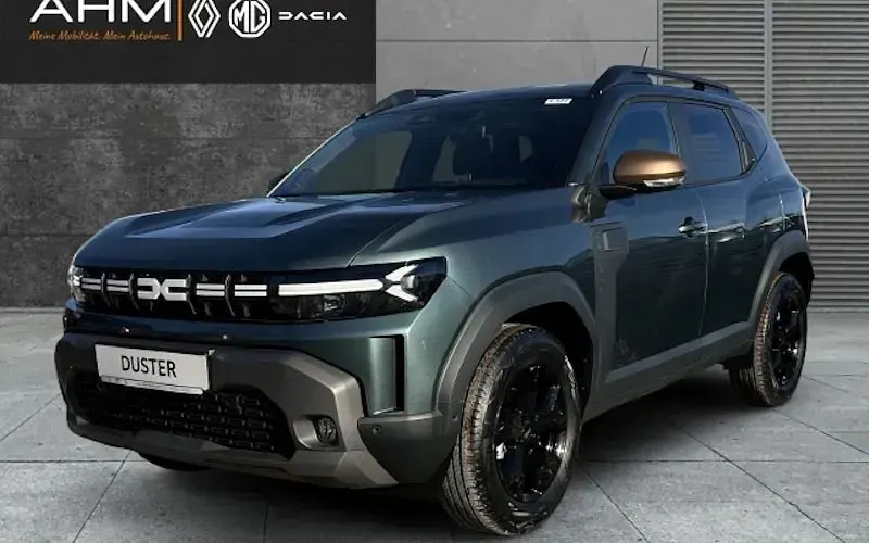 Uusi Dacia Duster Extreme 140 HP (102 kW) 2025 Vihreä Katumaasturi