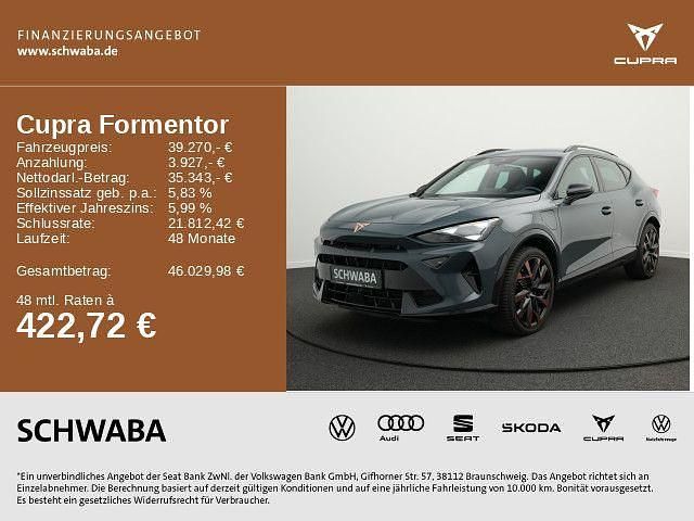 Blau Gebraucht 2024 Cupra Formentor VZ SUV | 39.270 € (Superpreis) - Bild 1/4