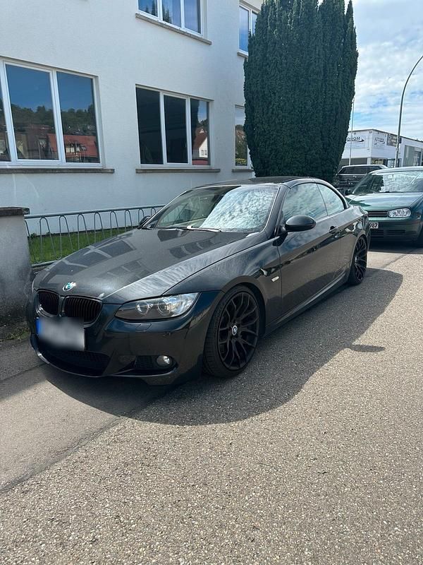 Schwarz Gebraucht 2008 BMW 335 Cabriolet M Sport Cabrio | 14.500 € (Guter Preis) - Bild 1/4