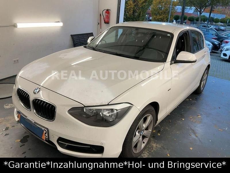 Weiß Gebraucht 2012 BMW 116 Sport Line Kleinwagen | 7.500 € (Fairer Preis) - Bild 1/4