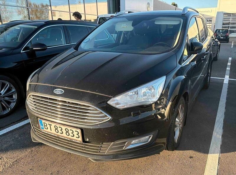 Schwarz Gebraucht 2018 Ford Grand C-Max Titanium Van / Kleinbus | 5.400 € (Guter Preis) - Bild 1/4