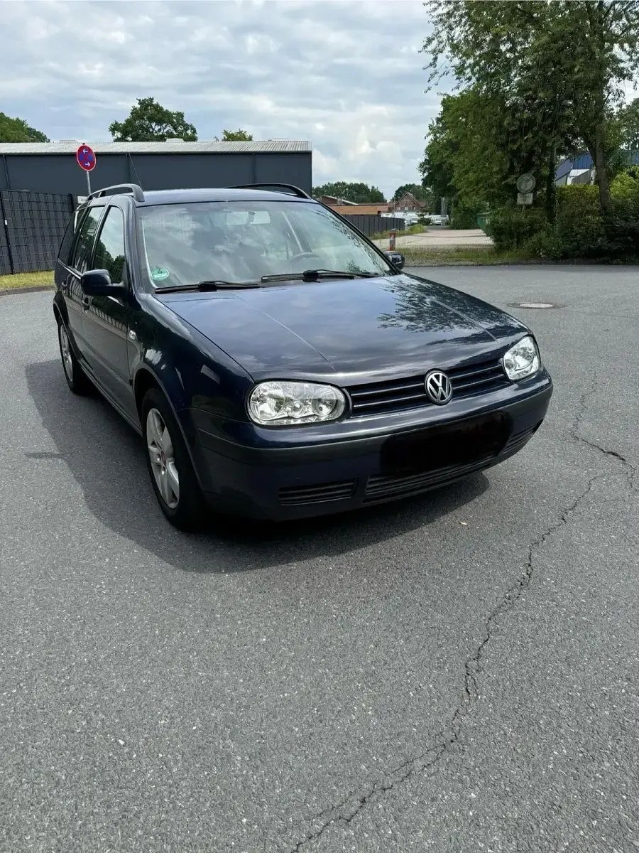 Gebraucht VW Golf IV 90 PS (66 kW) 2002 Blau Kombi