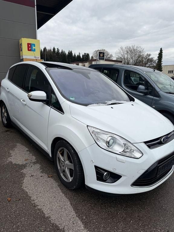 Gebraucht Ford C-MAX Titanium 163 PS (119 kW) 2014 Weiß Van / Kleinbus