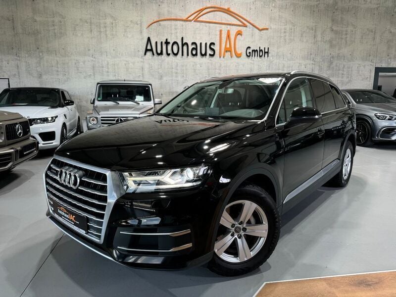 Tiefschwarz Gebraucht 2016 Audi Q7 Ambiente SUV | 29.900 € (Superpreis) - Bild 1/4