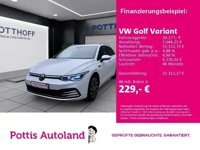 Gebraucht VW Golf VII Style 150 PS (110 kW) 2021 Kleinwagen