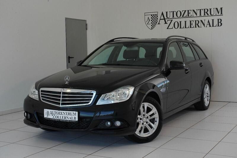 Schwarz unilack Gebraucht 2014 Mercedes C200 Kombi | 11.490 € (Fairer Preis) - Bild 1/4