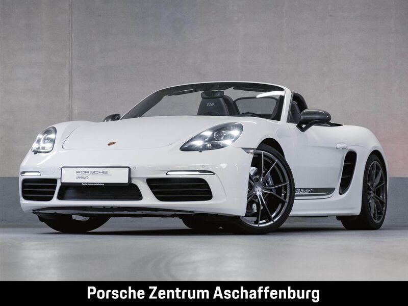 Weiß Gebraucht 2020 Porsche 718 Boxster T Cabrio | 68.880 € - Bild 1/4