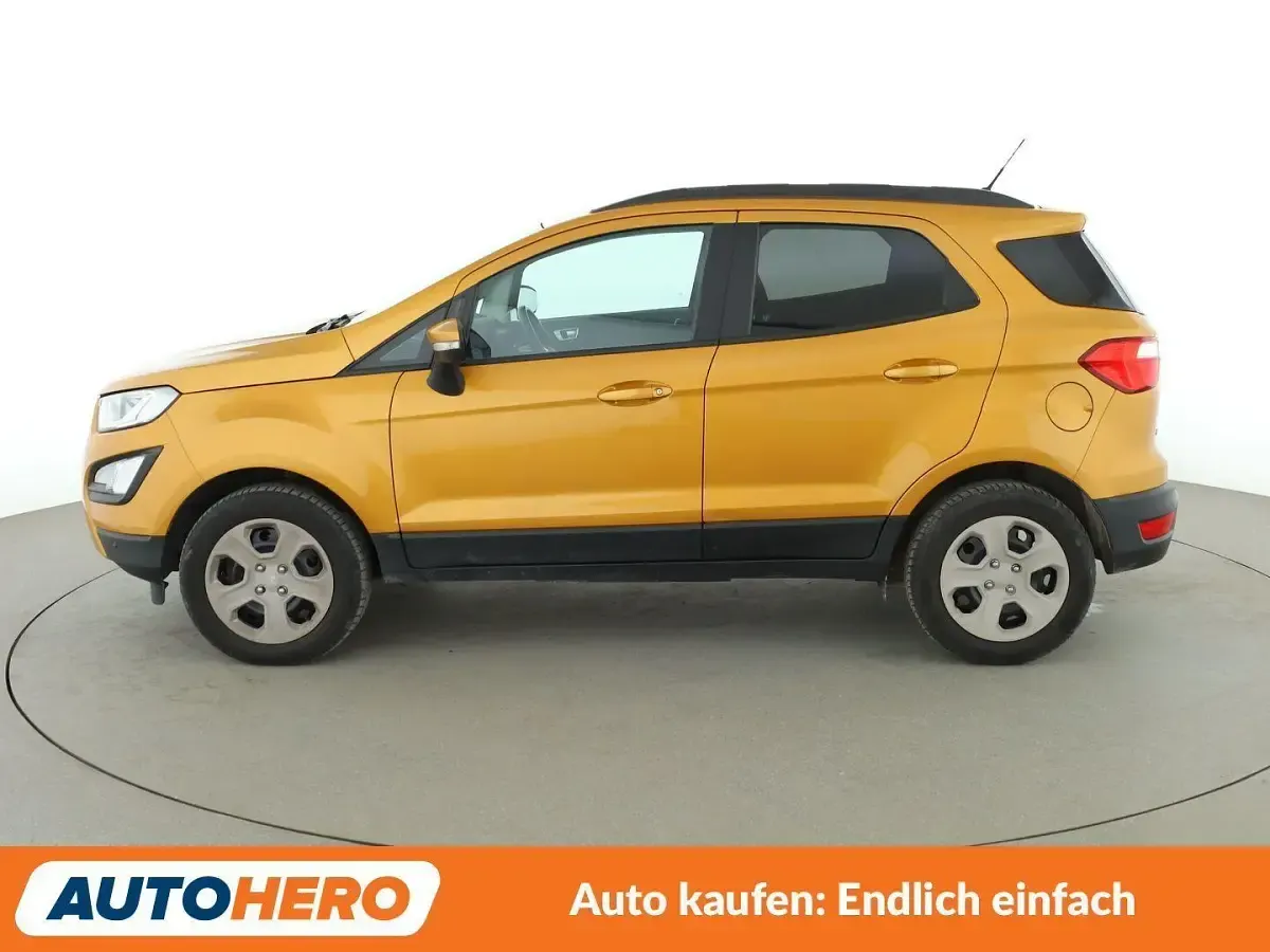 Gebraucht Ford Ecosport Cool & Connect 125 PS (91 kW) 2019 Gelb SUV