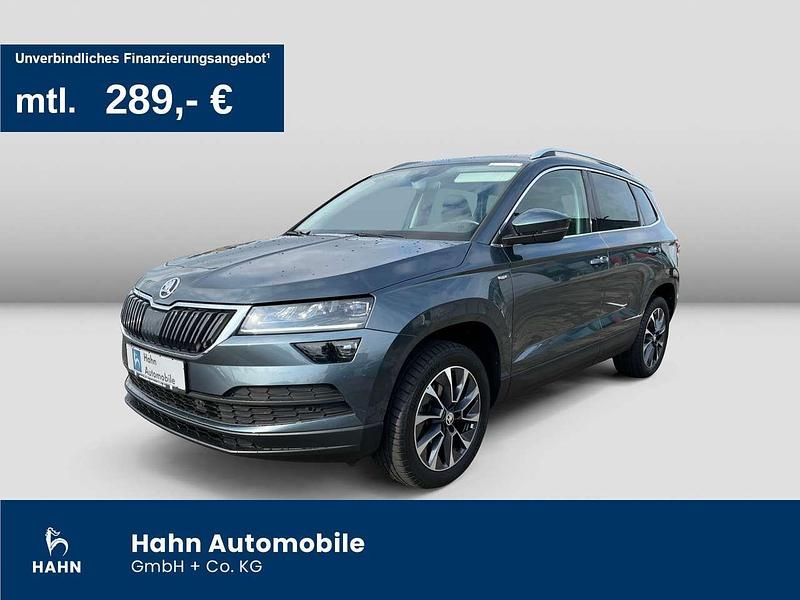 Quarzgrau metallic met. Gebraucht 2020 Skoda Karoq Ambition SUV | 22.490 € (Guter Preis) - Bild 1/3