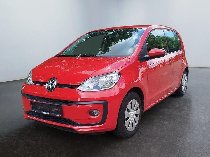 Rot Gebraucht 2018 VW up! move up! Kleinwagen | 8.790 € (Fairer Preis) - Bild 1/4