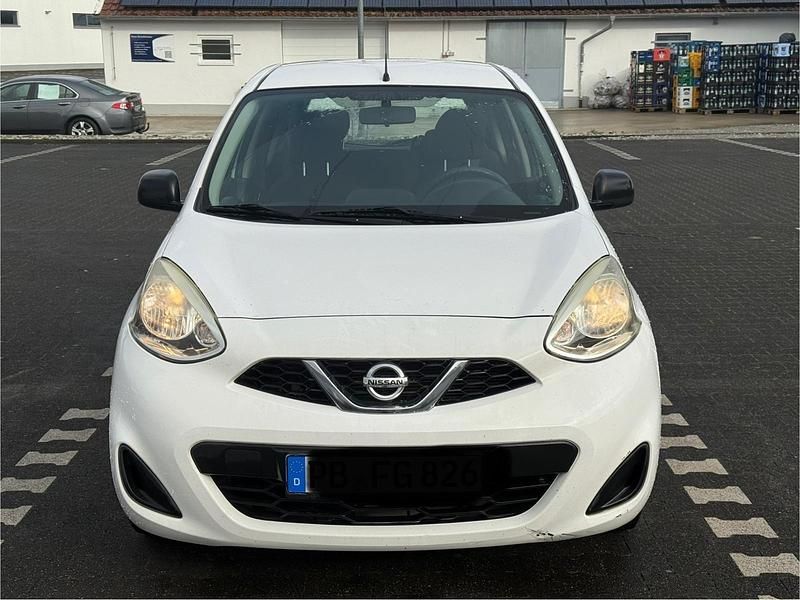 Weiß Gebraucht 2013 Nissan Micra Pure Kleinwagen | 3.800 € (Guter Preis) - Bild 1/4