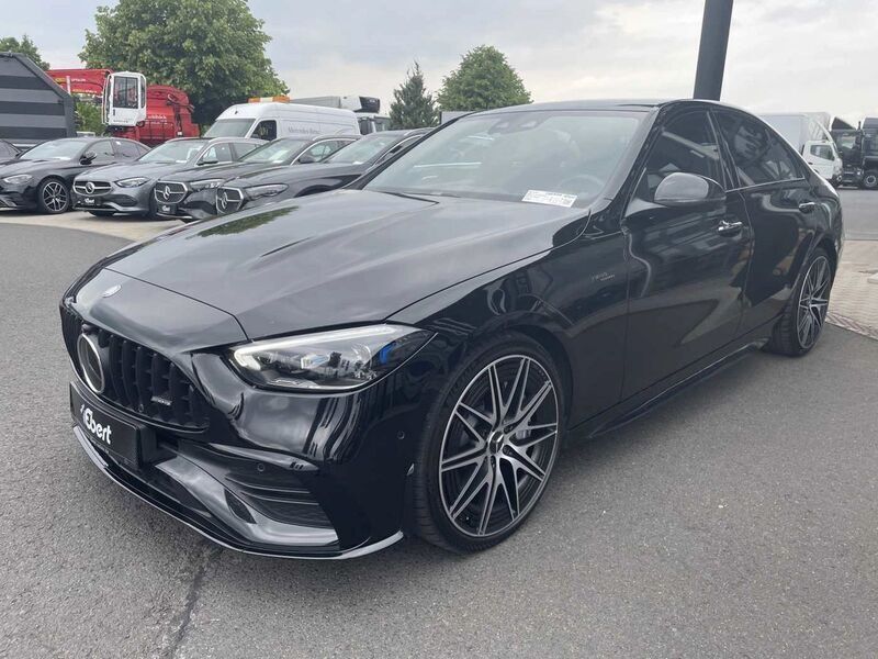 Schwarz Gebraucht 2024 Mercedes C43 AMG AMG Limousine | 81.573 € - Bild 1/4