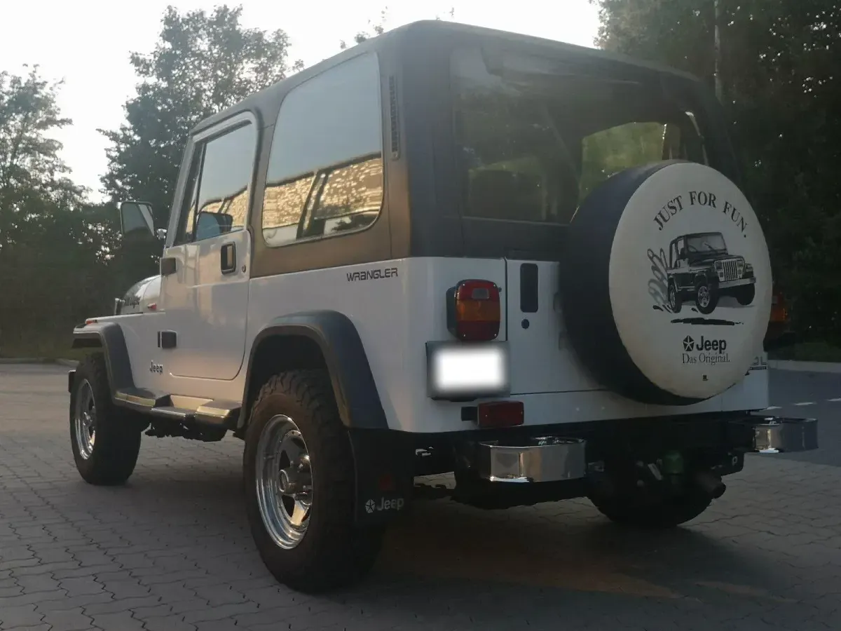 Gebraucht Jeep Wrangler 177 PS (130 kW) 1994 Weiß SUV