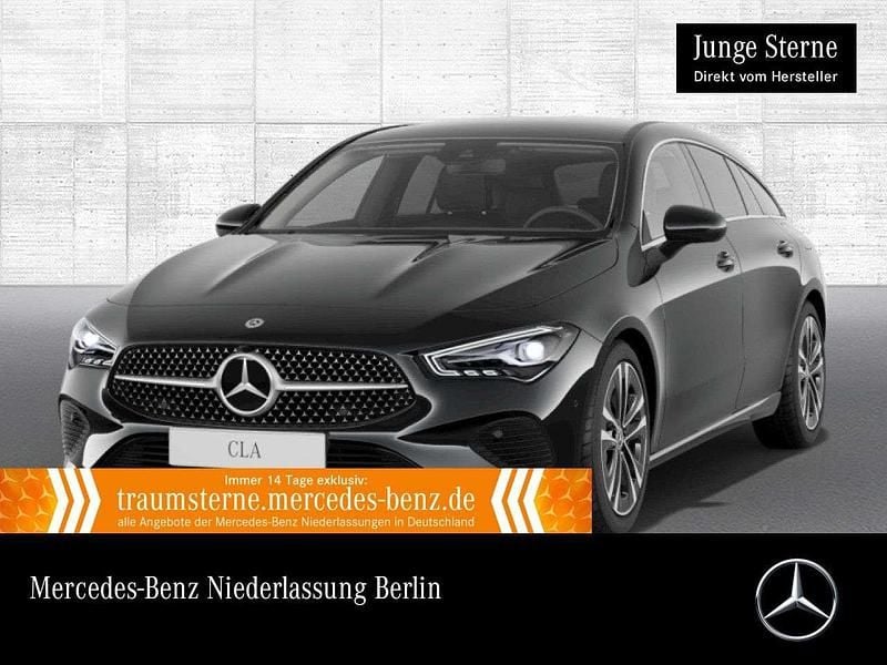 Kosmosschwarz Gebraucht 2024 Mercedes CLA180 Progressive Limousine | 28.390 € (Superpreis) - Bild 1/3