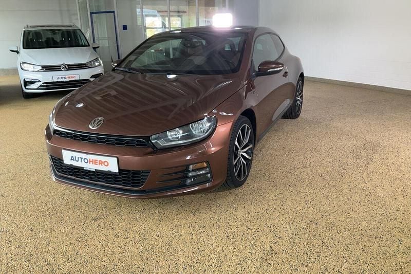 Braun Gebraucht 2016 VW Scirocco Allstar Coupé | 15.400 € - Bild 1/3