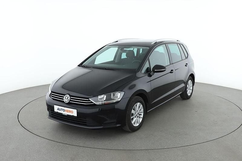 Schwarz Gebraucht 2015 VW Golf Sportsvan Comfortline Van / Kleinbus | 11.390 € (Guter Preis) - Bild 1/3