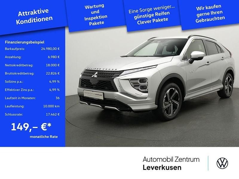 Silber Gebraucht 2023 Mitsubishi Eclipse Cross Top SUV | 24.980 € (Guter Preis) - Bild 1/4