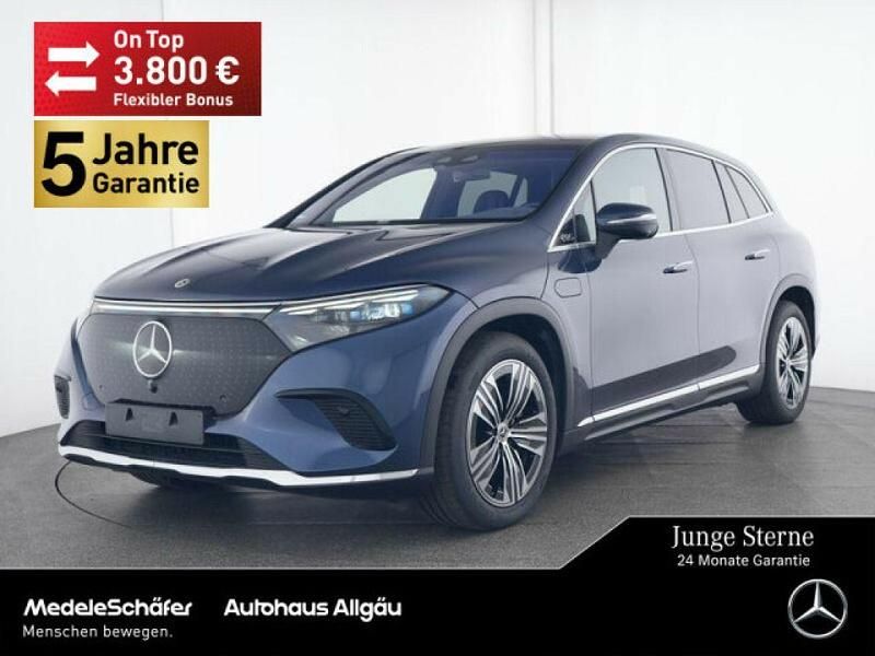 Lack sodalithblau (metallic) Gebraucht 2023 Mercedes EQS580 SUV | 93.770 € (Guter Preis) - Bild 1/4