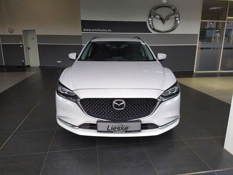 Rhodium white Gebraucht 2024 Mazda 6 Exclusive-Line Kombi | 28.990 € (Guter Preis) - Bild 1/4