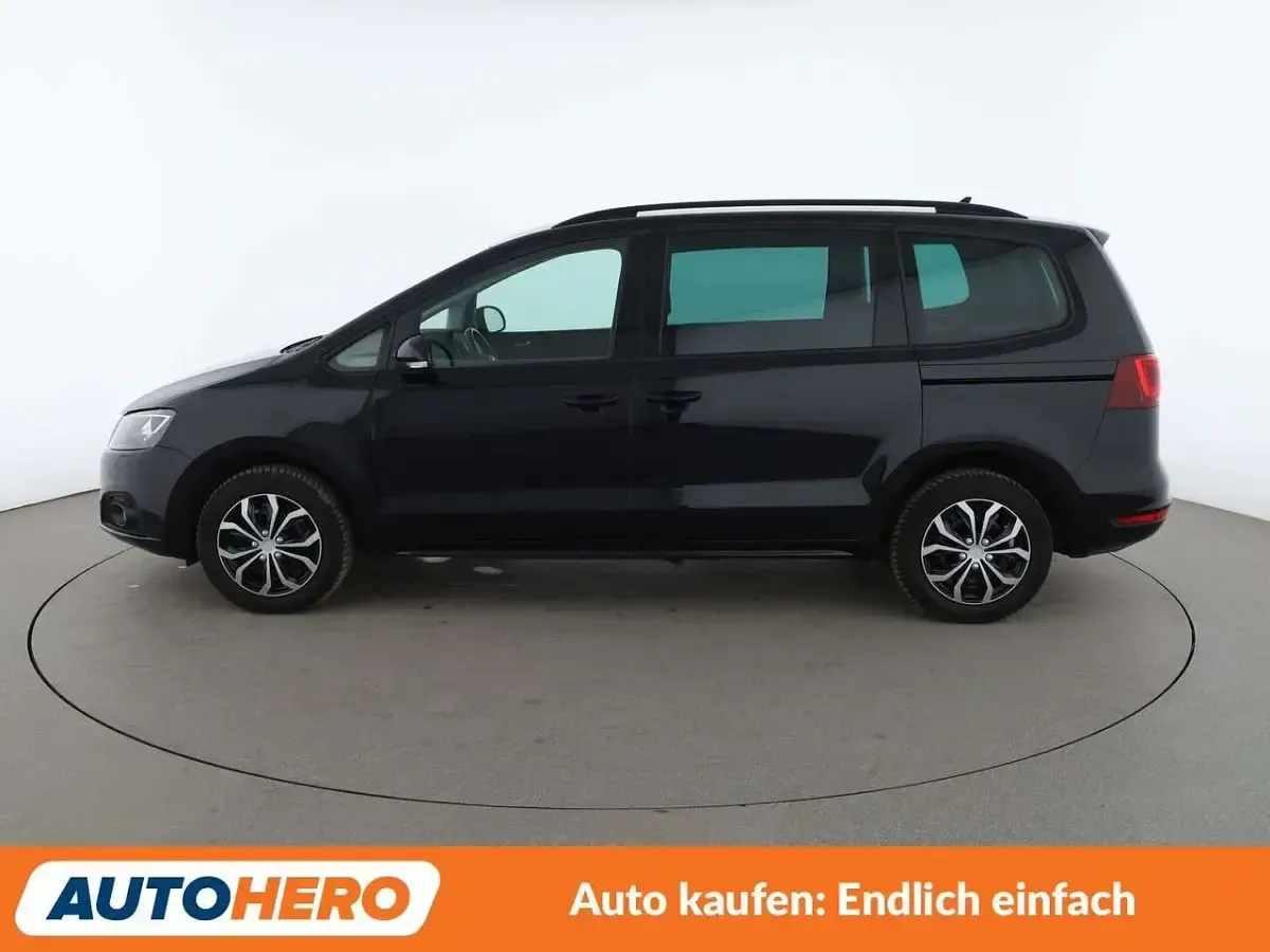 Gebraucht Seat Alhambra Style 150 PS (110 kW) 2020 Schwarz Van / Kleinbus