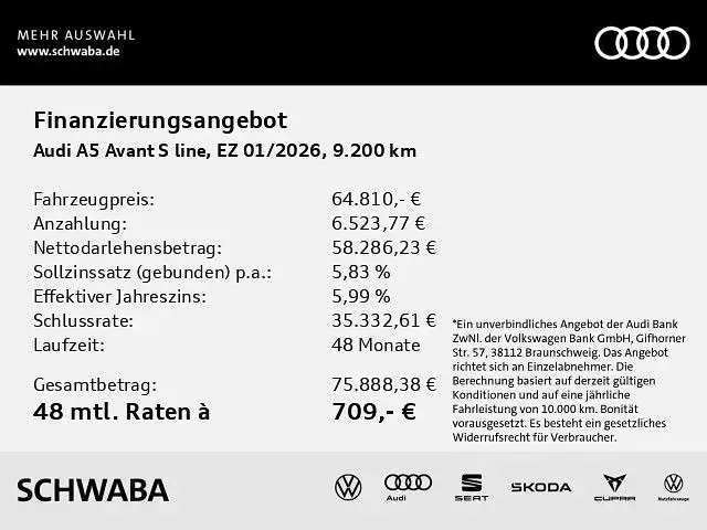 Gebraucht Audi A5 S-Line 367 PS (269 kW) 2026 Grau Kombi