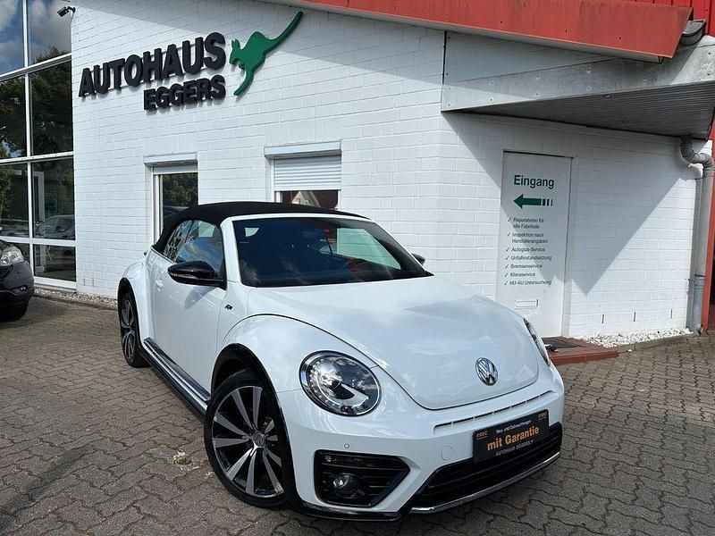 Weiß Gebraucht 2018 VW Beetle R-line Cabrio | 23.890 € (Fairer Preis) - Bild 1/4