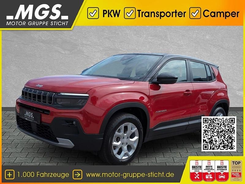 Ruby red Gebraucht 2025 Jeep Avenger EV Altitude SUV | 27.950 € - Bild 1/4