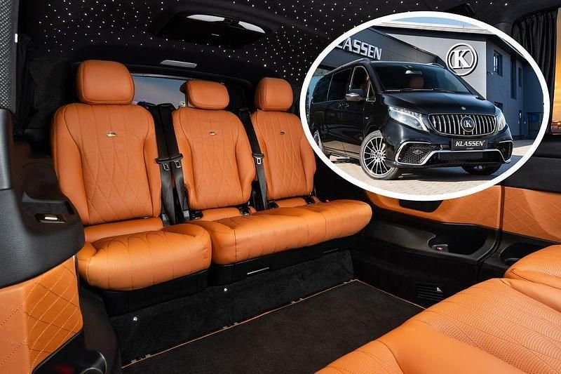 Schwarz Neu 2025 Mercedes V300 Van / Kleinbus | 130.900 € - Bild 1/4